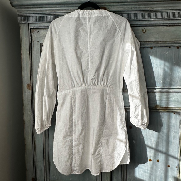 Rachel Comey White Cotton Mini Dress Size 4 - Picture 8 of 9
